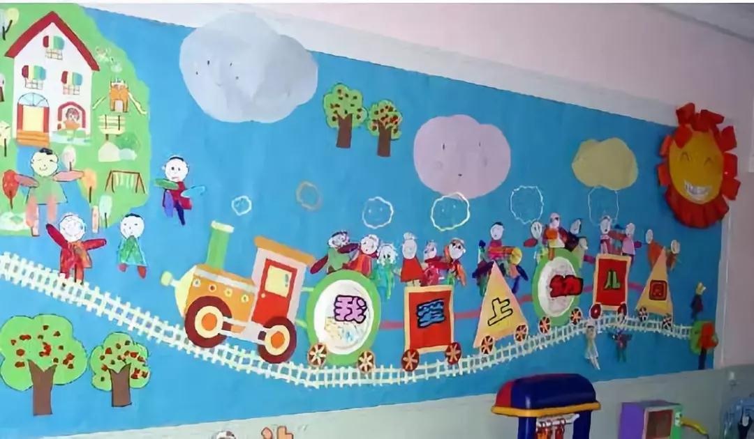 我爱幼儿园主题墙